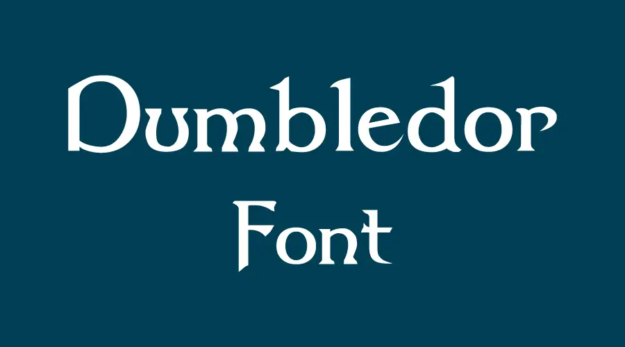 Dumbledor Font