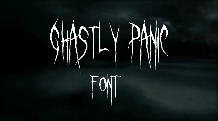 Ghastly-Panic-Font Ghastly Panic Font