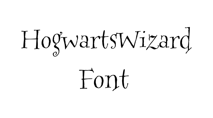 HogwartsWizard Font