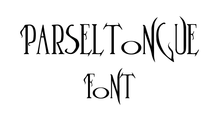 Parseltongue Font