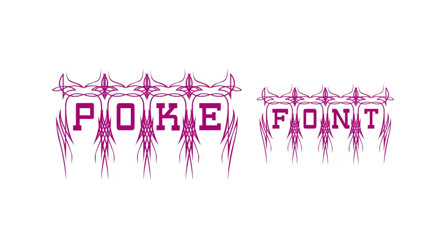 Poke Font