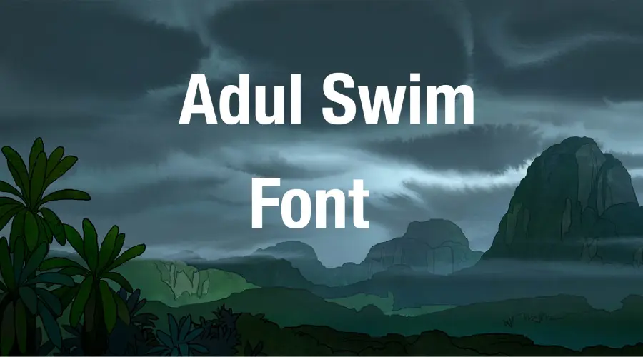 Adult-Swim-Font Adult Swim Font