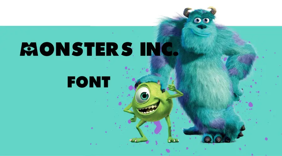 Monster Inc. Font