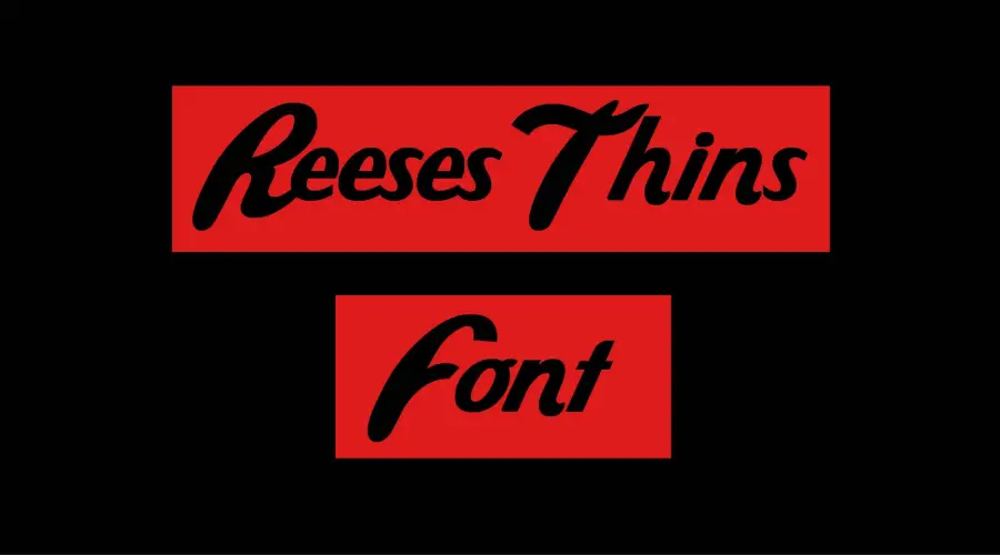 Reeses Thin Font