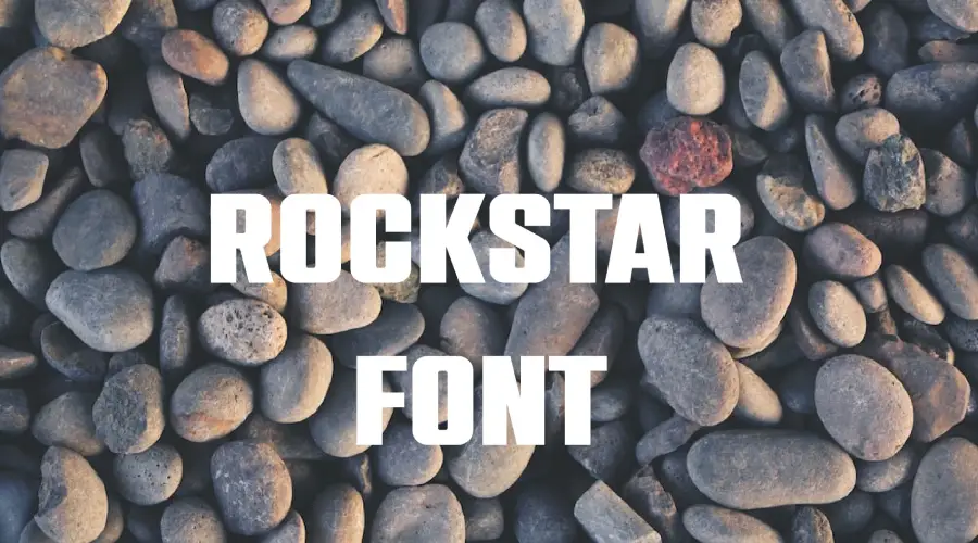 Rockstar Font