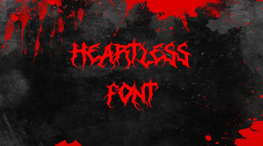 Heartless Font