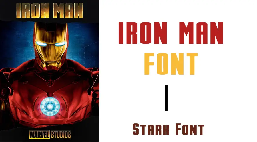 Iron Man Font