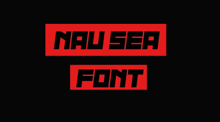 Nau Sea Font