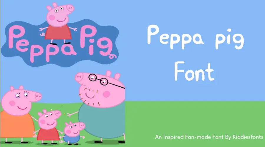 Peppa Pig Font