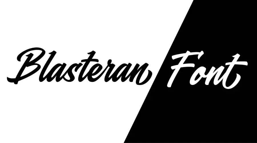 Blasteran Font