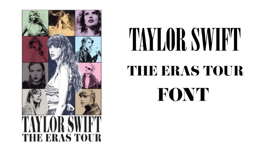 Taylor Swift Eras Tour Font