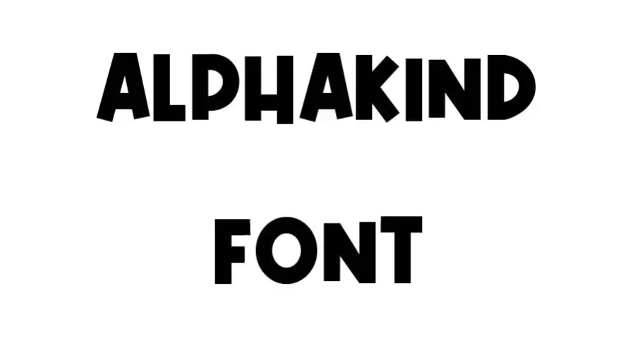 Alphakind Font
