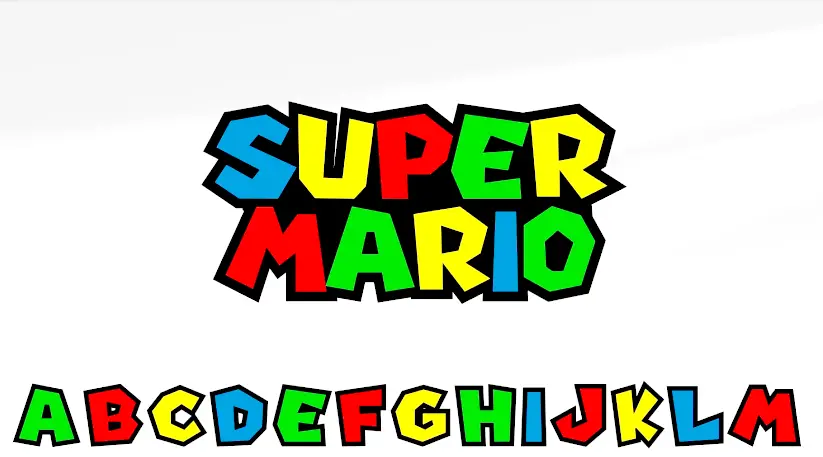 Super Mario Fonts Generator